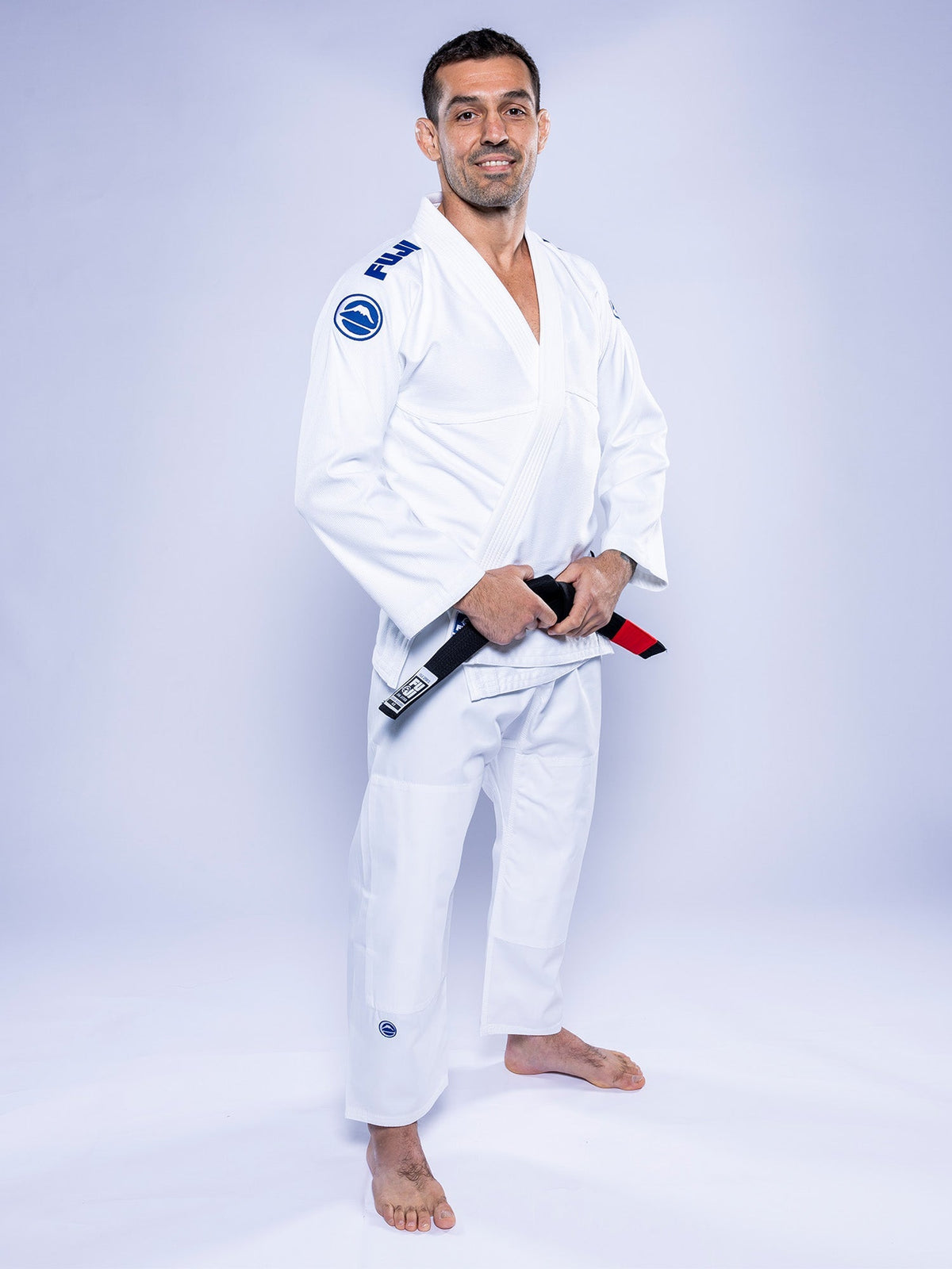 Baseline 2.0 Slim Fit BJJ Gi White Navy