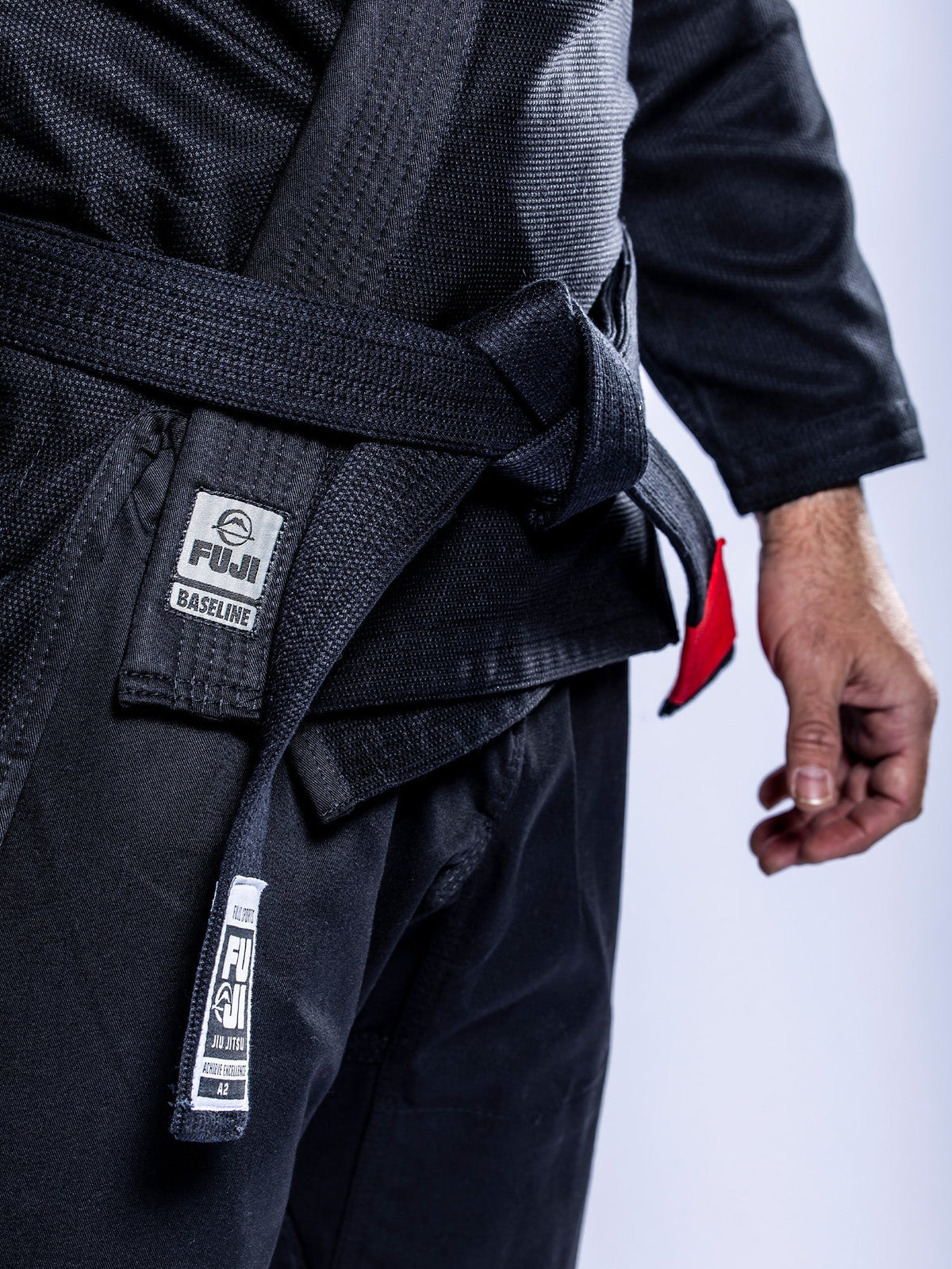 Baseline 2.0 Slim Fit BJJ Gi Black Grey
